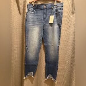 Cello Blue Skinny Jeans Gradient Wash